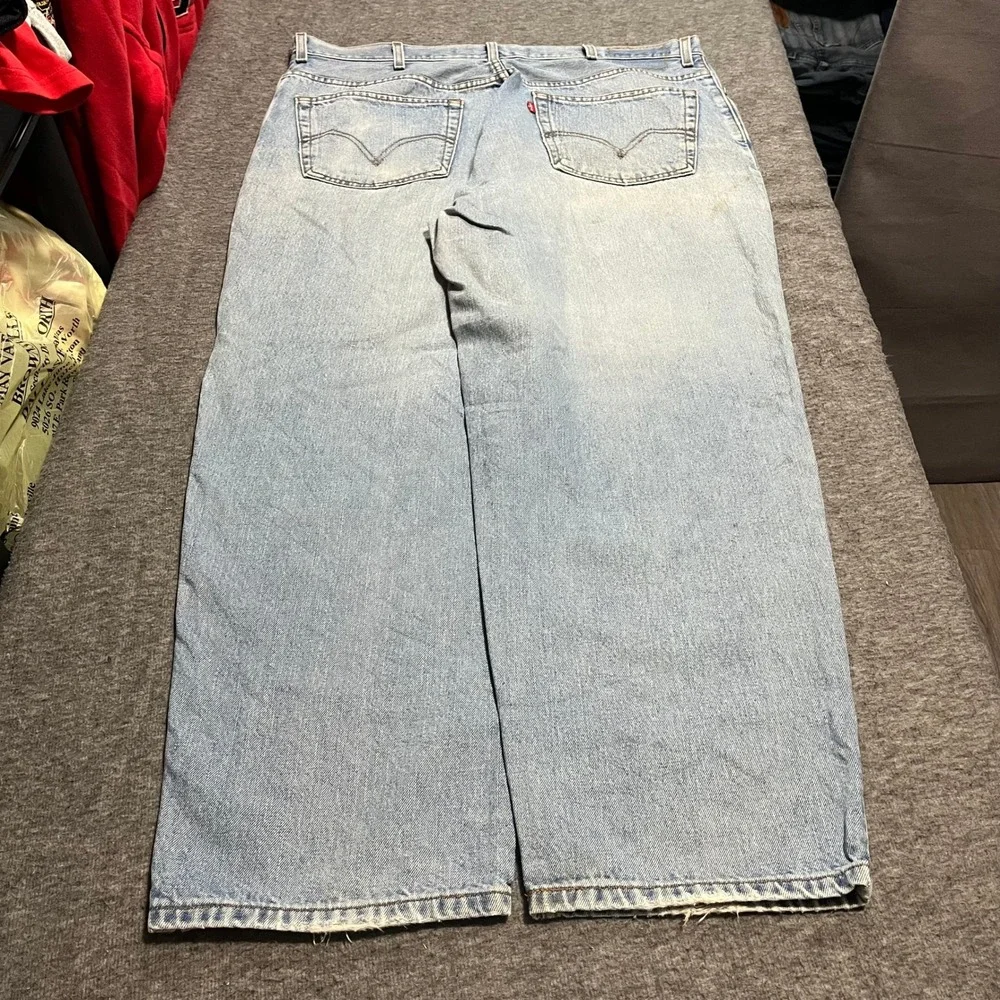 Levis 560 Comfort Fit Jeans Light Wash Denim W40 L30 Baggy Relaxed Skater Pant